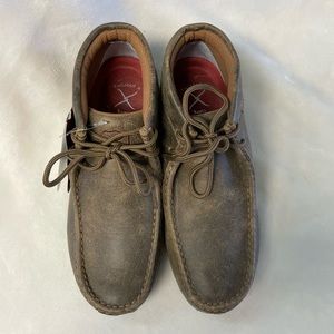 Twisted X Lace Up Boots / size 7